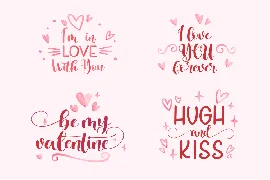 Lovely Valentine - Script Handwritten Font