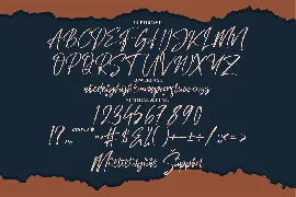 Mastille Attedro Signature font