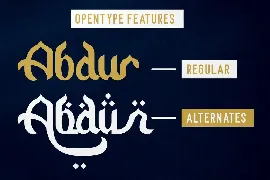 Huraira - Arabic Font