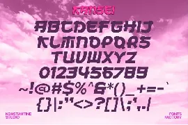 Kansei - Japanese Y2K Fonts