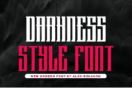 Goods Dangerous font