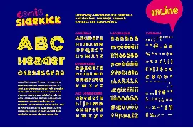 Comic Sidekick: A Screwball Comedy Font Family!