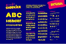 Comic Sidekick: A Screwball Comedy Font Family!