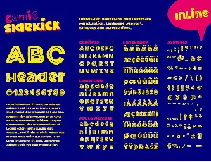 Comic Sidekick: A Screwball Comedy Font Family!