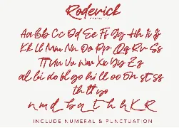 Roderick | Monoline Font