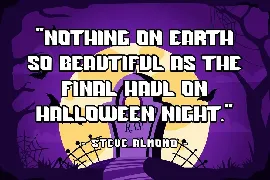 DemonicAntlers - Halloween Display Font