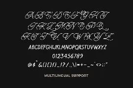 Daily Magnolines font