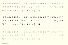 Newport Tracks - Colour Font