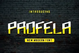 Profela font