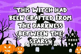 HauntedWitch - Halloween Display Font