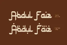 Mubarak - Arabic Display Font