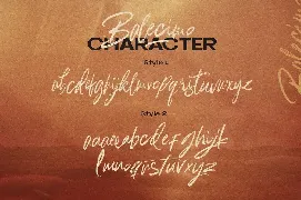 Balecimo - Ordinary Brush Font Logotype