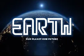 Planet Adventure - Scifi Futuristic Font