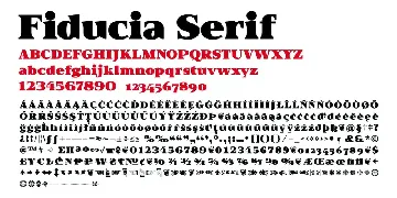 Fiducia font