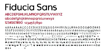 Fiducia font