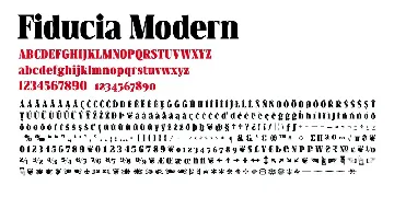 Fiducia font