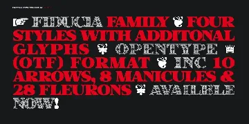 Fiducia font