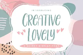 Creative Lovely - Display Font