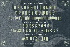 Yugitoy - Blackletter Font