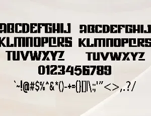 Sanbors - Bold Font