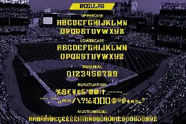 Alpha Player font