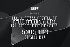 Milleniapolis - Futuristic Type font