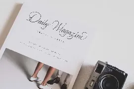 Adolle Bright - Modern Calligraphy Signature Logo font