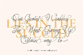 Adolle Bright - Modern Calligraphy Signature Logo font