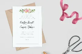 Amelia - Beautiful Handwriting / Calligraphy Font