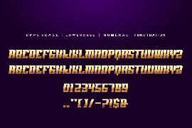 Speed Golden font