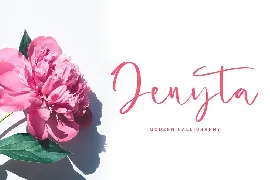 Jenyta Modern Calligraphy Font