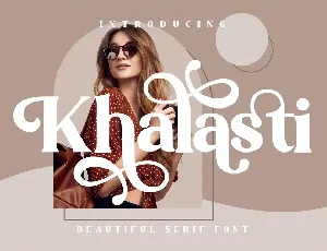 Khalasti Serif font