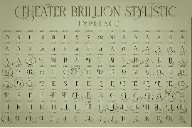 Theater Brillion font