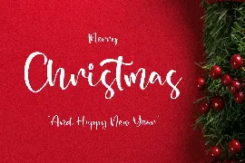 Merry Christmas font