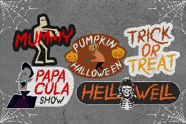 Shaky Halloween - Horror Display Font