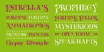 Zoltana font