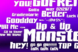 Gongster - Modern Gaming Font