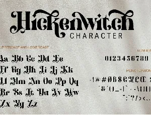 Hicken Witch - Decorative Font