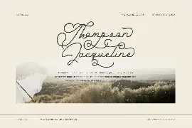 Anabella Monoline Script font