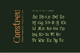 Constreu font