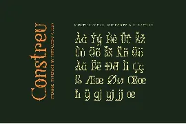 Constreu font