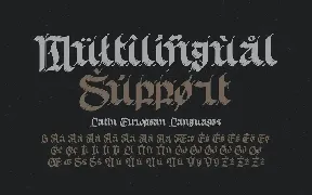 Old Skull font