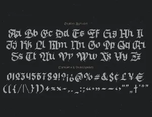 Old Skull font