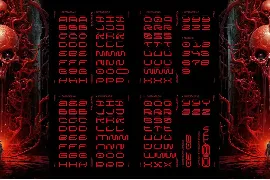 NCL Kregas - Cyberpunk Futuristic Techno Font