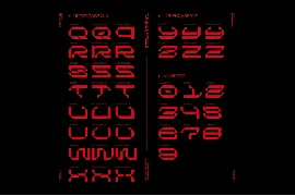 NCL Kregas - Cyberpunk Futuristic Techno Font