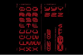 NCL Kregas - Cyberpunk Futuristic Techno Font