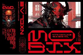 NCL Kregas - Cyberpunk Futuristic Techno Font