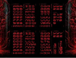 NCL Kregas - Cyberpunk Futuristic Techno Font