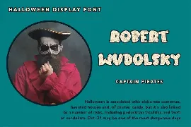 Mummy Sleep - Halloween Display Font