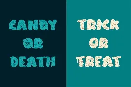 Mummy Sleep - Halloween Display Font